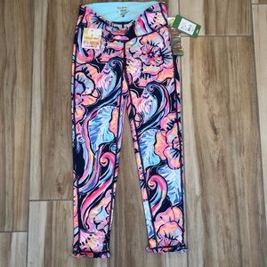 Lilly Pulitzer Luxletica BNWT XS Ruffle Leggings